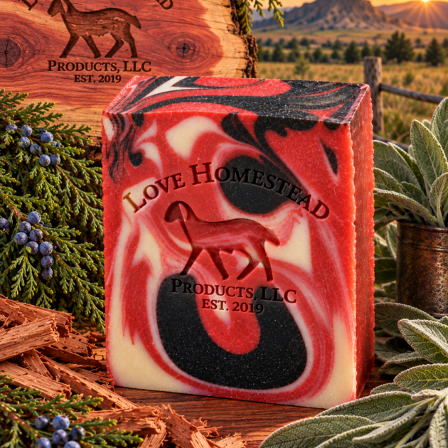 Cedarwood and Sage Goat Milk Soap