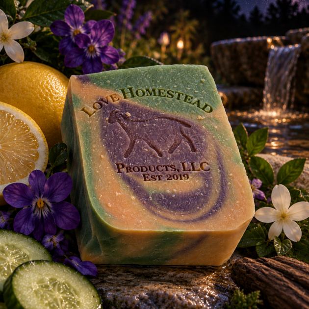 Night Violet Goat Milk Goap