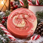 Candy Cane Goat Milk Soap